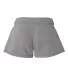 Comfort Colors 1537L Women's French Terry Shorts GREY back view