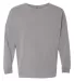 Comfort Colors 6054 Ringspun Cotton Drop Shoulder  Grey front view