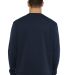 Next Level Apparel 9001 Unisex Crew with Pocket in Midnight navy back view