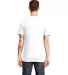 Next Level Apparel 3605 Unisex Pocket Crew in White back view