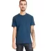 Next Level Apparel 3605 Unisex Pocket Crew in Cool blue front view
