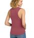 Next Level Apparel 5013 Women's Festival Muscle Ta in Smoked paprika back view