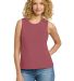 Next Level Apparel 5013 Women's Festival Muscle Ta in Smoked paprika front view