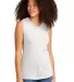 Next Level Apparel 5013 Women's Festival Muscle Ta WHITE front view