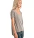 Next Level Apparel 5030 Women's Droptail Scoop Nec in Ash side view