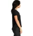 Next Level Apparel 5030 Women's Droptail Scoop Nec in Black side view