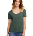 Next Level Apparel 5030 Women's Droptail Scoop Nec in Royal pine front view