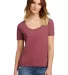 Next Level Apparel 5030 Women's Droptail Scoop Nec in Smoked paprika front view