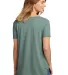 Next Level Apparel 5030 Women's Droptail Scoop Nec in Stonewash green back view