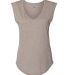 Next Level Apparel 5040 Women's Festival Sleeveles in Ash front view