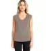 Next Level Apparel 5040 Women's Festival Sleeveles in Ash front view