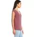 Next Level Apparel 5040 Women's Festival Sleeveles in Smoked paprika side view
