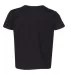 Next Level Apparel 3110 Toddler Cotton T-Shirt BLACK back view