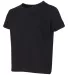 Next Level Apparel 3110 Toddler Cotton T-Shirt BLACK side view