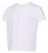 Next Level Apparel 3110 Toddler Cotton T-Shirt WHITE side view