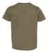 Next Level Apparel 3110 Toddler Cotton T-Shirt MILITARY GREEN back view