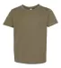Next Level Apparel 3110 Toddler Cotton T-Shirt MILITARY GREEN front view
