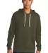 Next Level Apparel 9303 Unisex Pullover Hood MILITARY GREEN front view