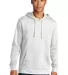 Next Level Apparel 9303 Unisex Pullover Hood WHITE front view