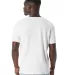 Alternative Apparel 1010 The Outsider Tee WHITE back view