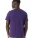 Alternative Apparel 1010 The Outsider Tee DEEP VIOLET back view