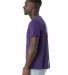 Alternative Apparel 1010 The Outsider Tee DEEP VIOLET side view