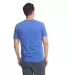 Next Level Apparel 4210 Unisex Eco Performance T-S in Heather sapphire back view