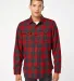 Burnside 8219 Snap Front Long Sleeve Plaid Flannel Shirt Catalog catalog view