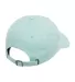 Yupoong 6245PT Peached Cotton Twill Dad Cap in Diamond blue back view