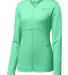 Nike 884967 Limited Edition  Ladies Full-Zip Cover Green Glow front view