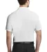 Nike AA1855  Dri-FIT Chest Stripe Polo White/Cool Gry back view