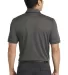 Nike AA1849  Dri-FIT Edge Tipped Polo Anthracite/Blk back view