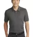 Nike AA1849  Dri-FIT Edge Tipped Polo Anthracite/Blk front view
