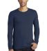 Nike BQ5232  Core Cotton Long Sleeve Tee College Navy front view