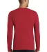 Nike BQ5232  Core Cotton Long Sleeve Tee Gym Red back view