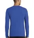 Nike BQ5232  Core Cotton Long Sleeve Tee Rush Blue back view