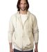 Cotton Heritage M2730 French Terry Full Zip Hoodie Oatmeal Heather front view