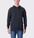Cotton Heritage M2630 French Terry Pullover Hoodie Charcoal Heather front view
