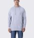 Cotton Heritage M2630 French Terry Pullover Hoodie Athletic Heather front view