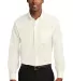 Red House RH240   Pinpoint Oxford Non-Iron Shirt in Ivorychiff front view