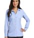 Red House RH470   Ladies Nailhead Non-Iron Shirt Blue Pearl front view