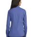 Red House RH470   Ladies Nailhead Non-Iron Shirt Medit Blue back view