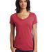 District Clothing DT6503 District Women's Very Imp Hthrd Red front view