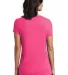 District Clothing DT6503 District Women's Very Imp Fuchsia Frost back view