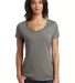 District Clothing DT6503 District Women's Very Imp Grey Frost front view