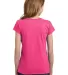 District Clothing DT6001YG District  Girls Very Im Fuchsia Frost back view