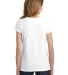 District Clothing DT6001YG District  Girls Very Im White back view