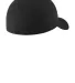 New Era NE1121   Diamond Era Stretch Cap in Black back view