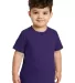 Port & Company PC450TD   Toddler Fan Favorite Tee Team Purple front view
