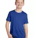 Sport Tek YST450 Sport-Tek Youth PosiCharge Compet True Royal front view